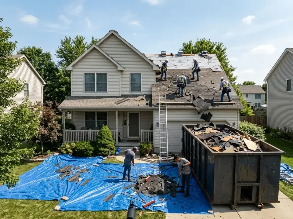 roof-replacement-debris-remova-004 — frequently asked questions, Cheapest Dumpster Rentals in Princeton, IL